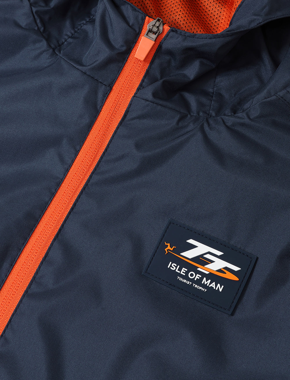 TT Races Signature Kids Shower Jacket - Navy