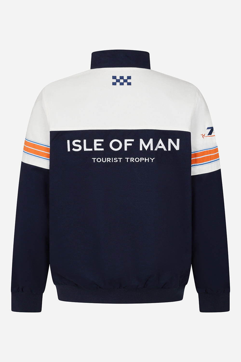 TT Races 37 ¾ Harrington Bomber Jacket - Navy - Isle of Man TT Races Official Merchandise