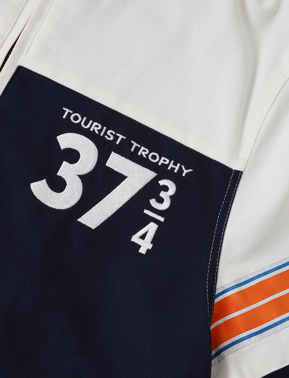 TT Races 37 ¾ Harrington Bomber Jacket - Navy - Isle of Man TT Races Official Merchandise