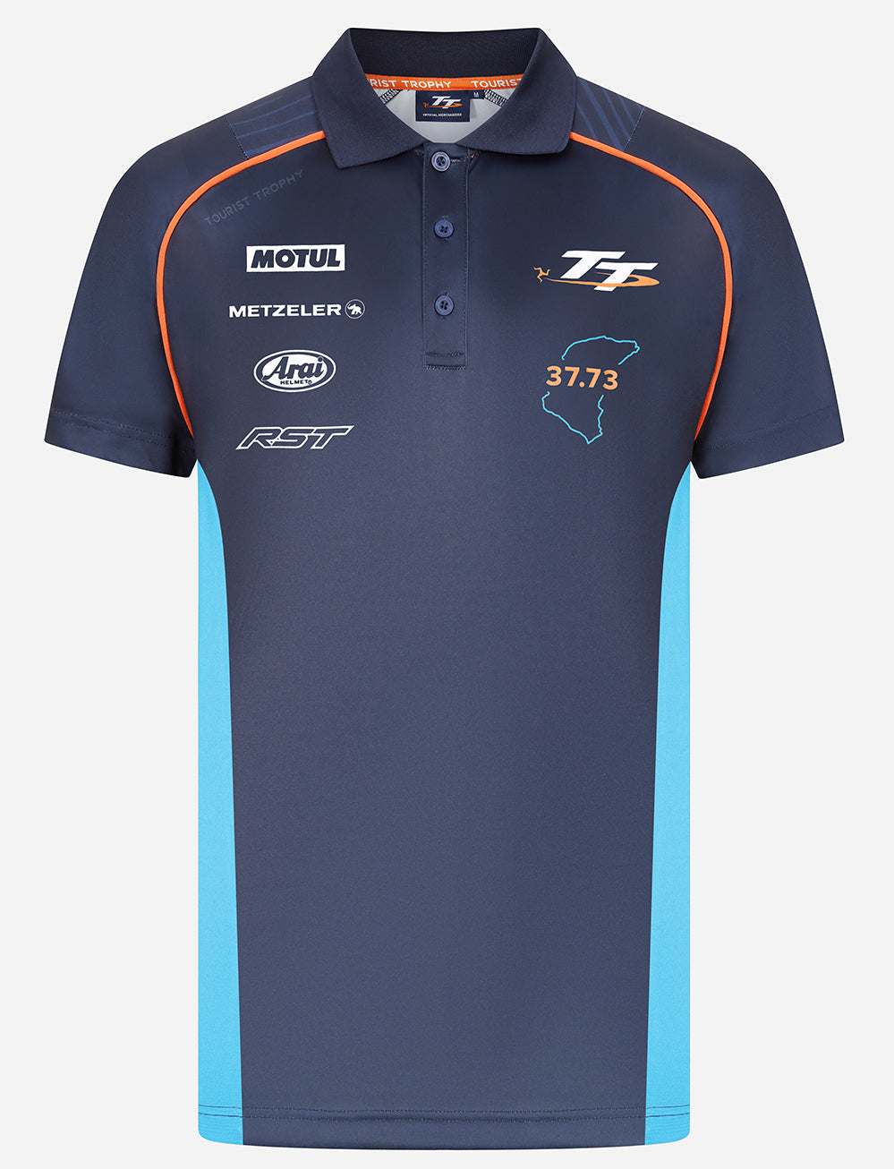 TT Races Tech Polo - Navy - Isle of Man TT Races Official Merchandise