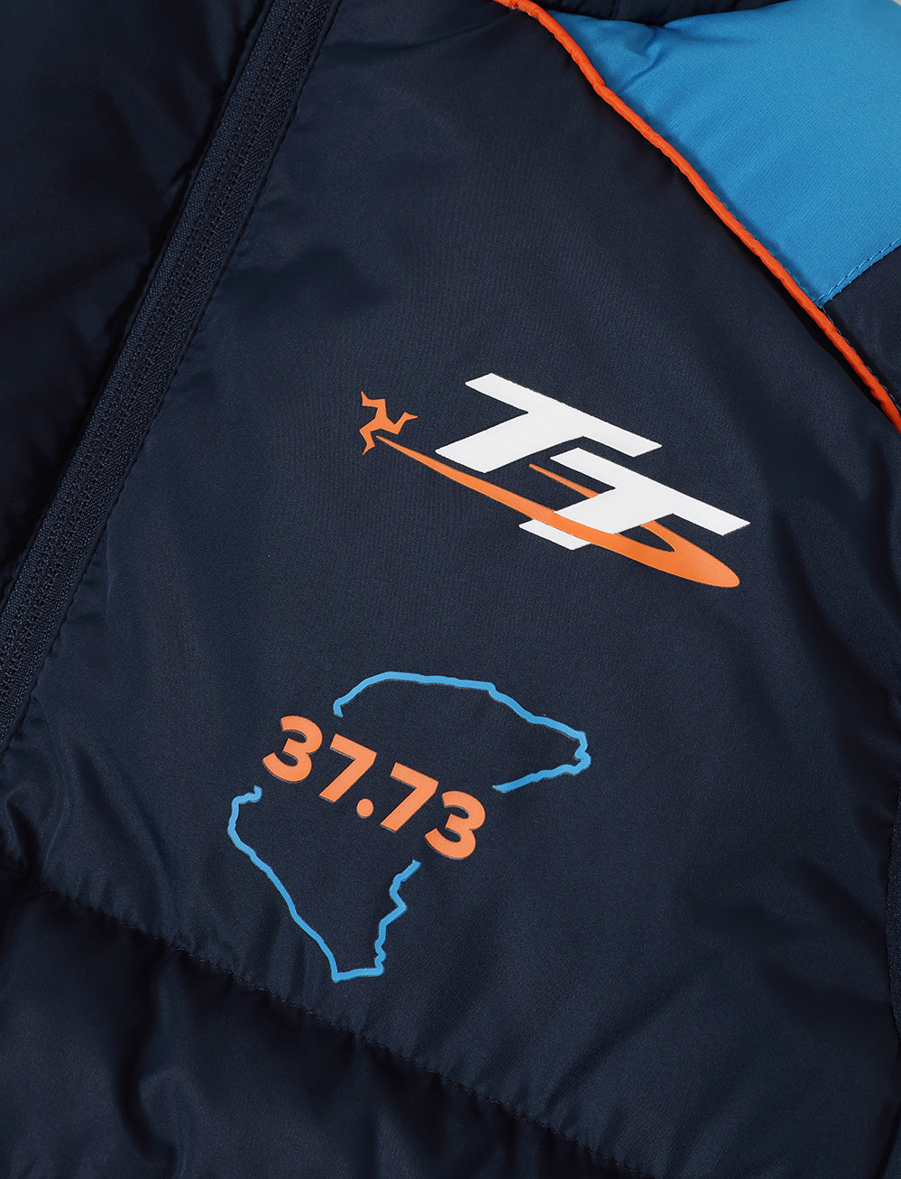 TT Races Lightweight Quilted Gilet - Navy - Isle of Man TT Races Official Merchandise