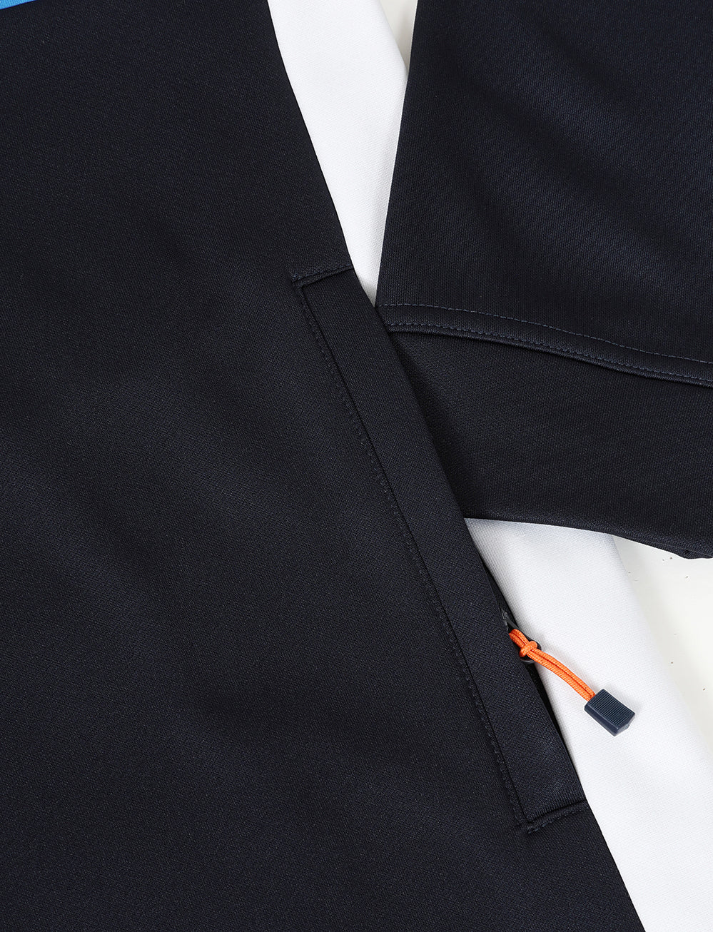 TT Races Full Zip Hooded Mid Layer - Navy