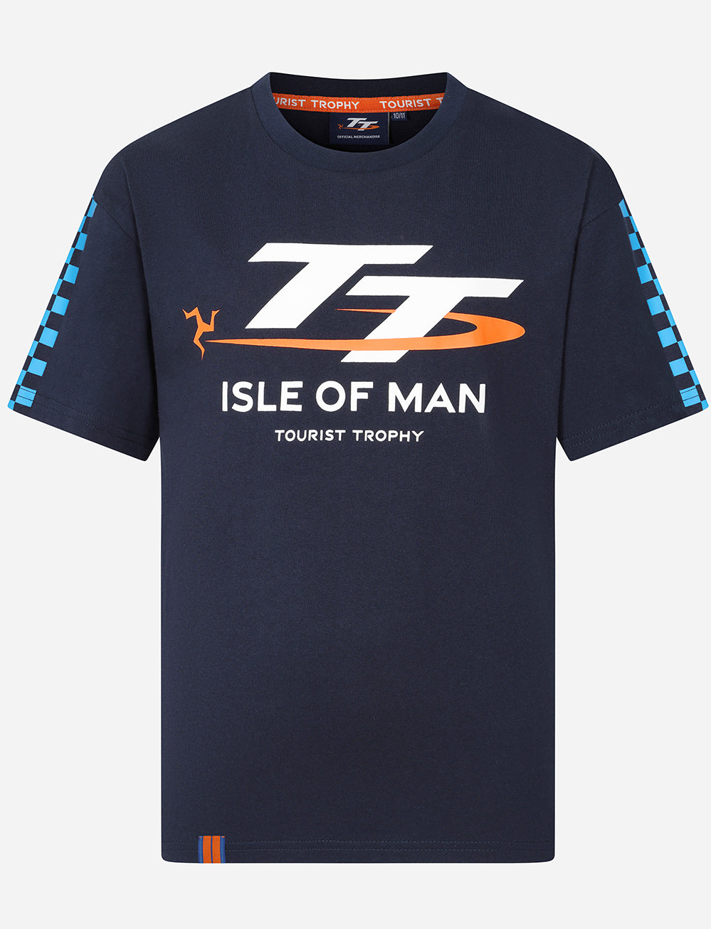 TT Races Signature Kids Logo T-Shirt - Navy