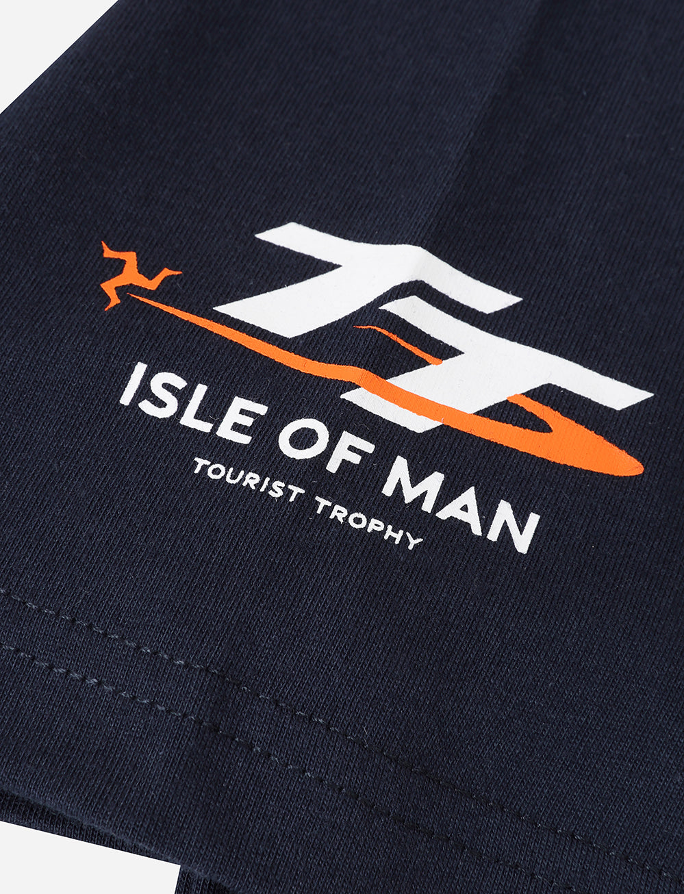 Adam Berry x TT 'Kates Cottage' T-Shirt - Navy - Isle of Man TT Races Official Merchandise