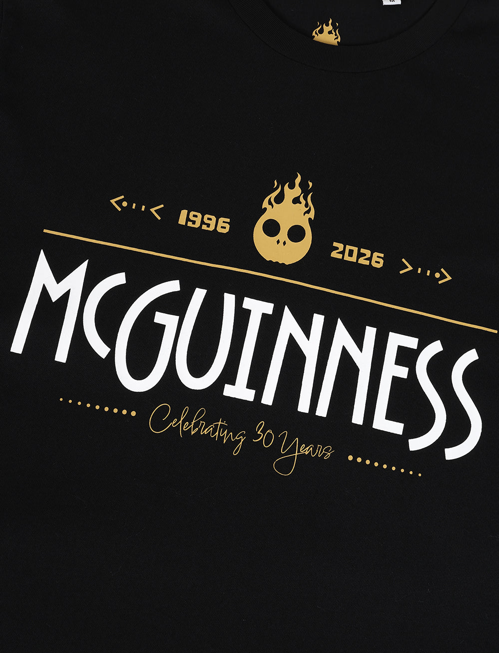 John McGuinness X TT 'Race' T-Shirt - Black - Isle of Man TT Races Official Merchandise