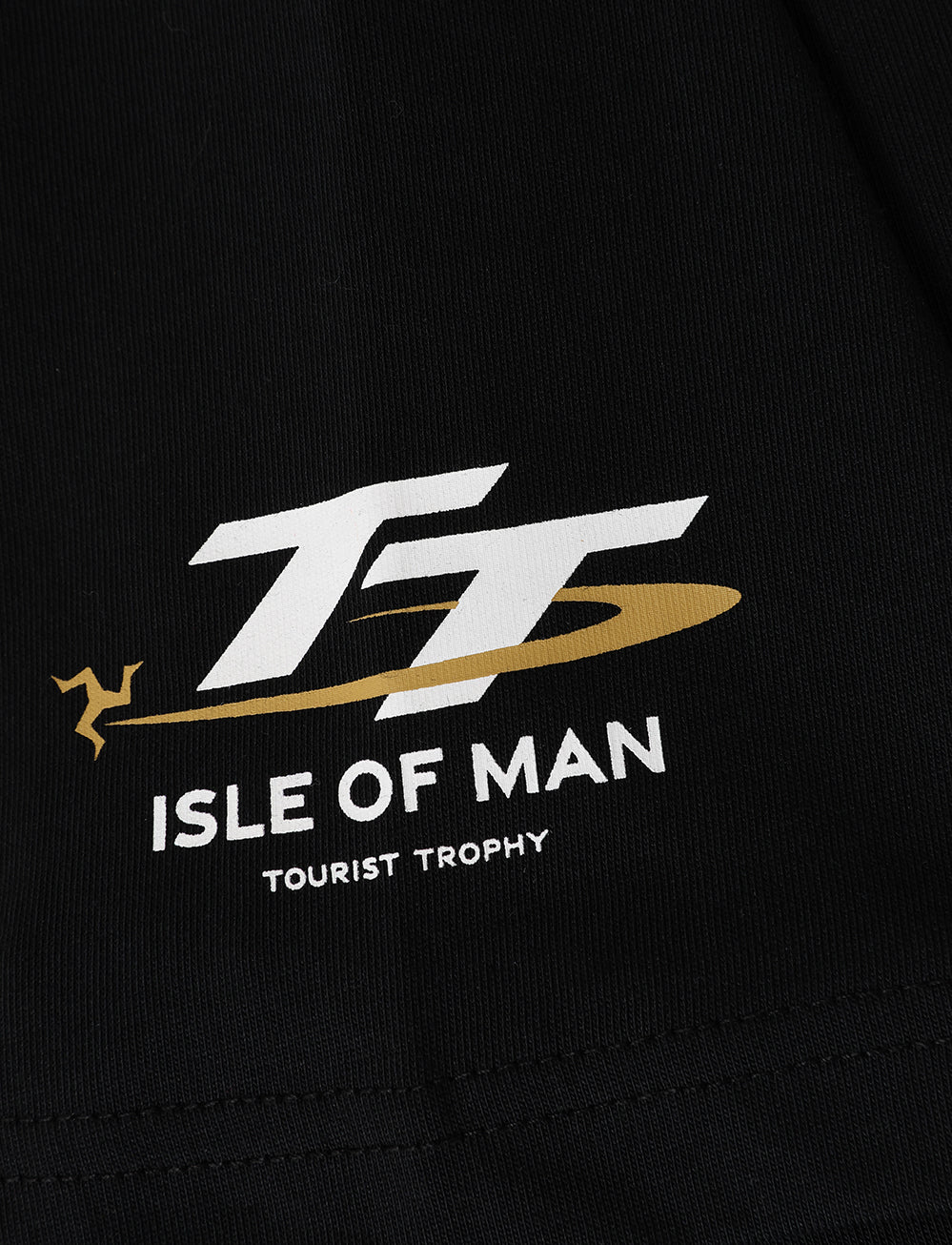 John McGuinness X TT 'Race' T-Shirt - Black - Isle of Man TT Races Official Merchandise