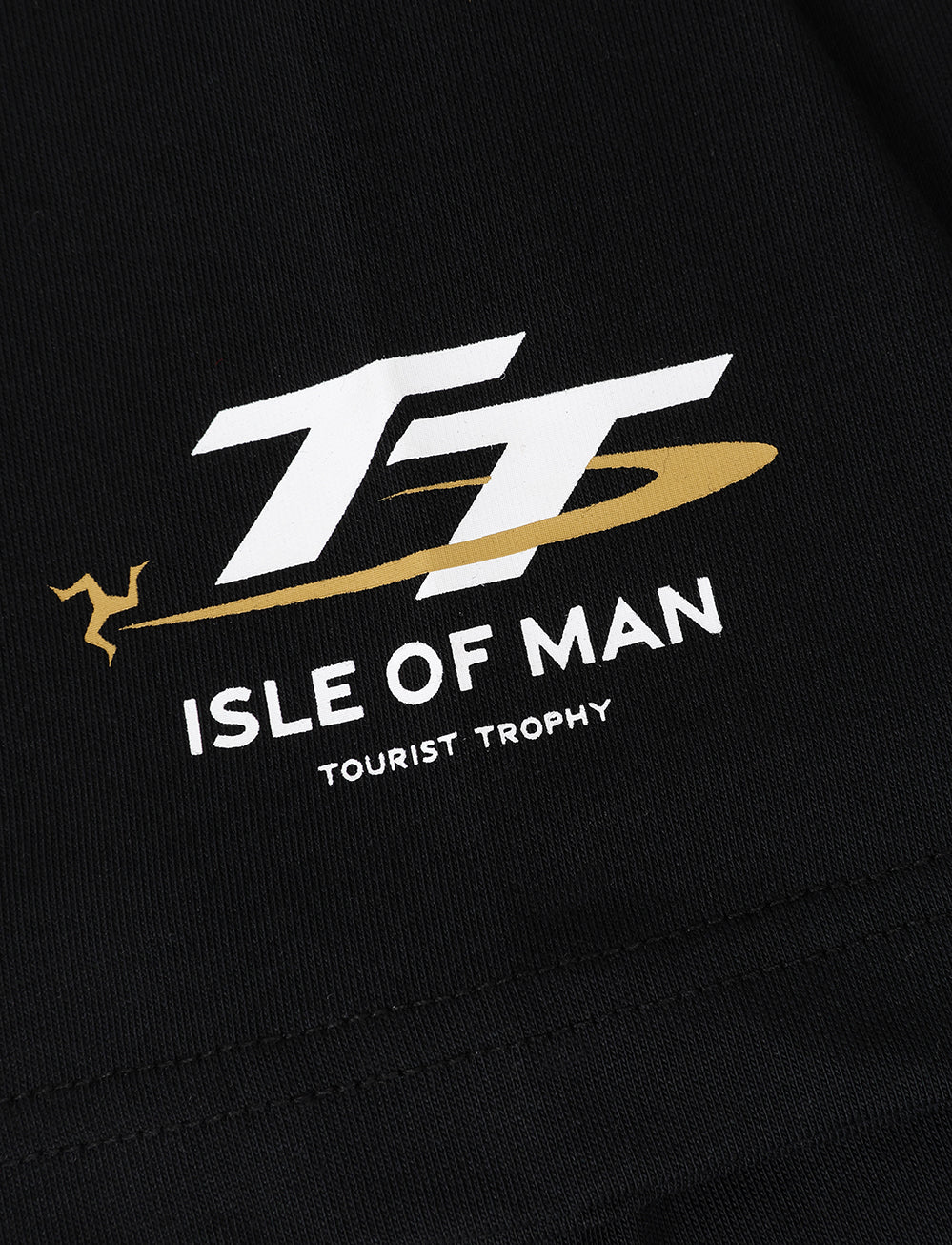 John McGuinness x TT 'Shrunken Head' T-Shirt - Black - Isle of Man TT Races Official Merchandise