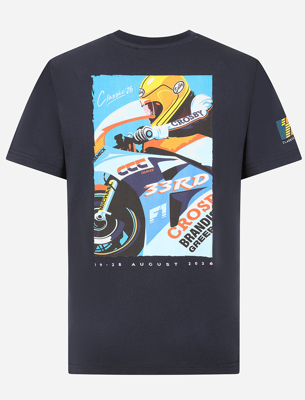 Classic TT Races T-Shirt - Navy