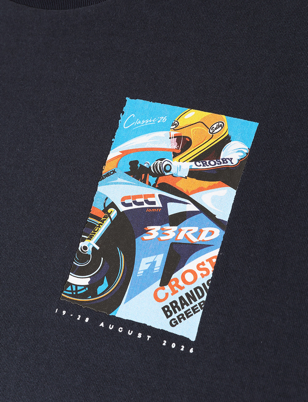 Classic TT Races T-Shirt - Navy