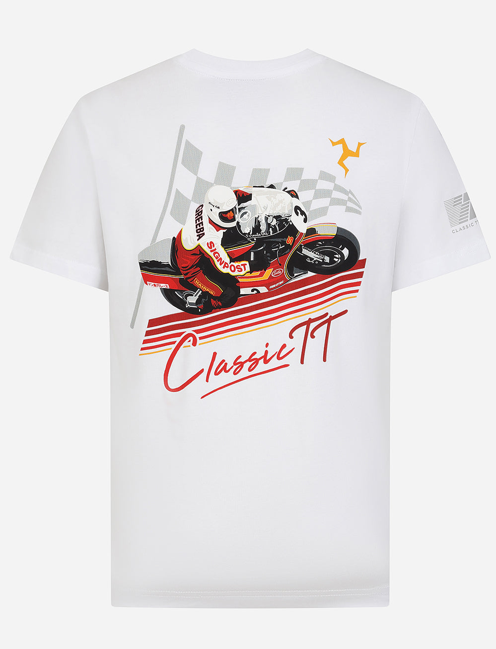 Classic TT Races T-Shirt - White
