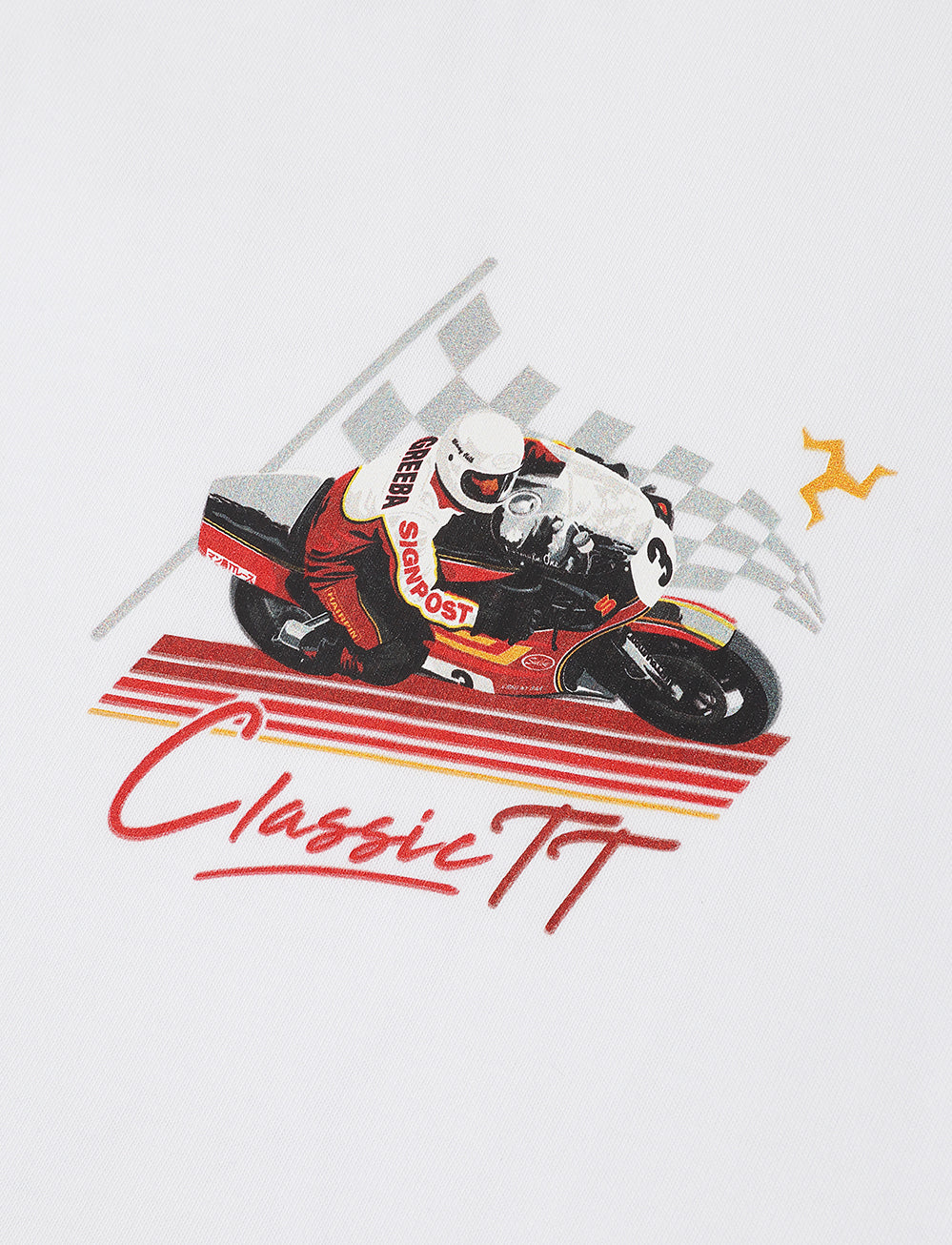 Classic TT Races T-Shirt - White