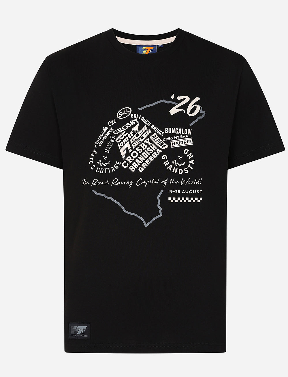 Classic TT Races T-Shirt - Black
