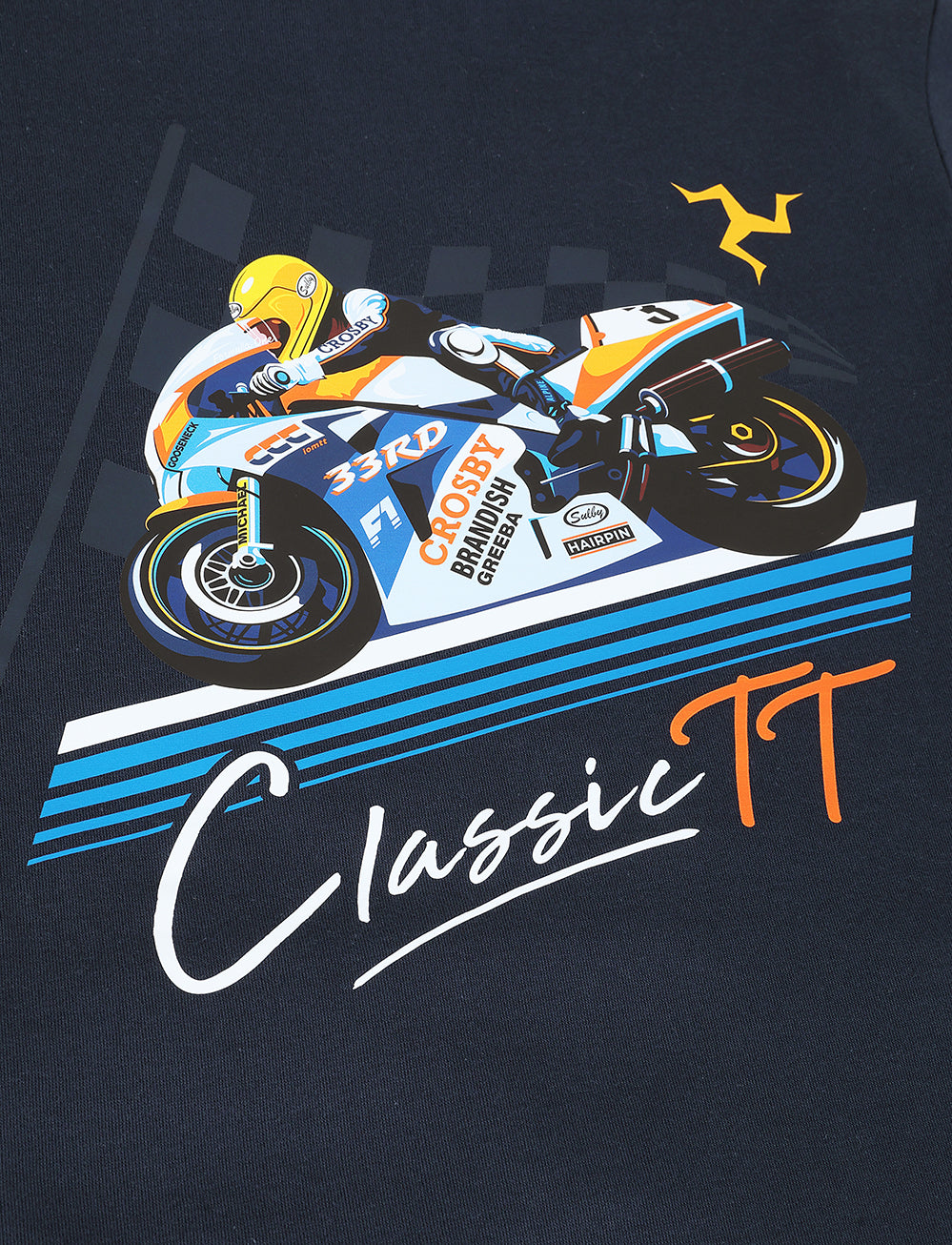 Classic TT Races Hoodie - Navy