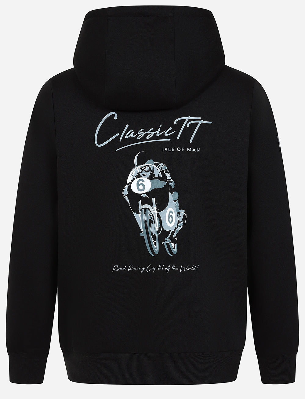 Classic TT Races Full Zip Hoodie - Black