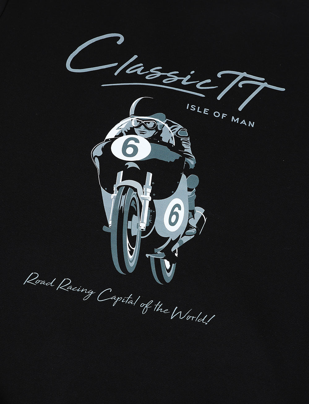 Classic TT Races Full Zip Hoodie - Black