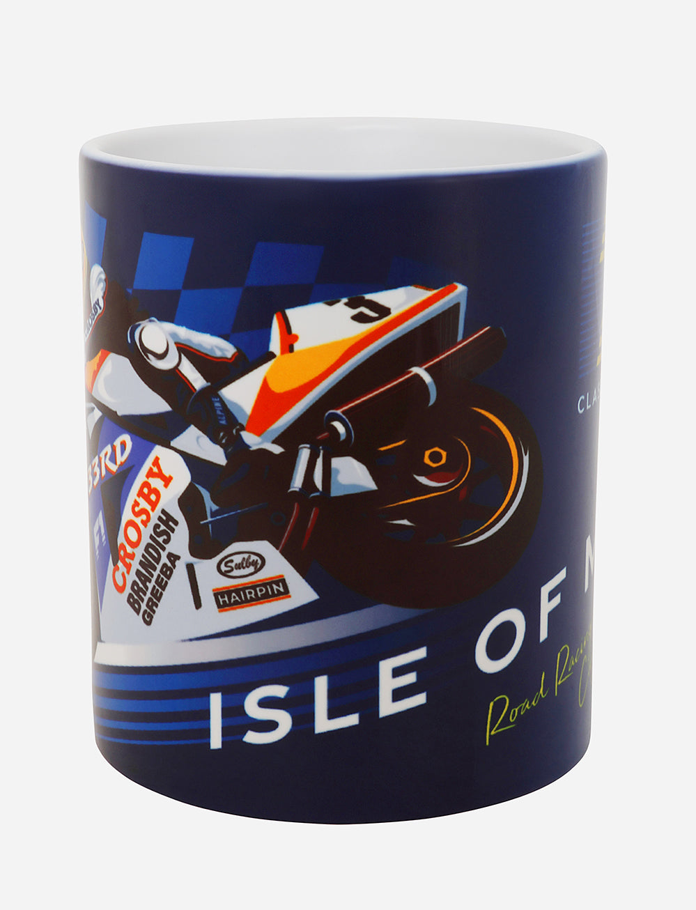 Classic TT Races Mug - Navy - Isle of Man TT Races Official Merchandise
