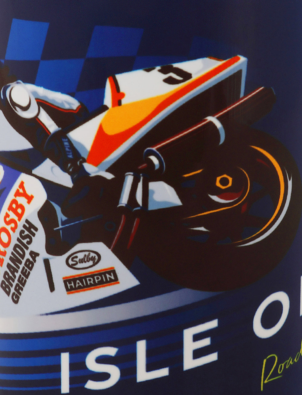 Classic TT Races Mug - Navy - Isle of Man TT Races Official Merchandise
