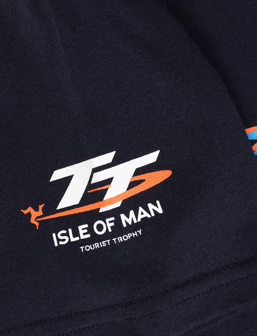 TT Races Kids '2 Minutes Startline' T-Shirt - Navy - Isle of Man TT Races Official Merchandise