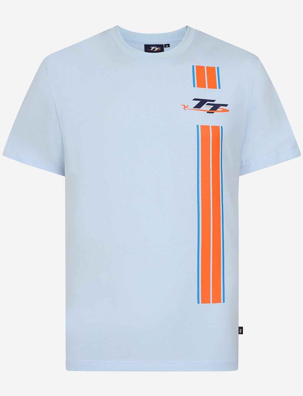 TT Races Stripe T-Shirt - Light Blue - Isle of Man TT Races Official Merchandise