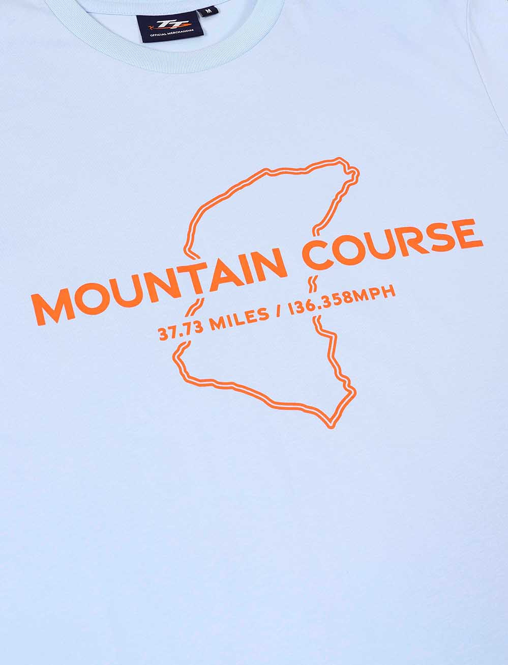 TT Races Mountain Course T-Shirt - Light Blue