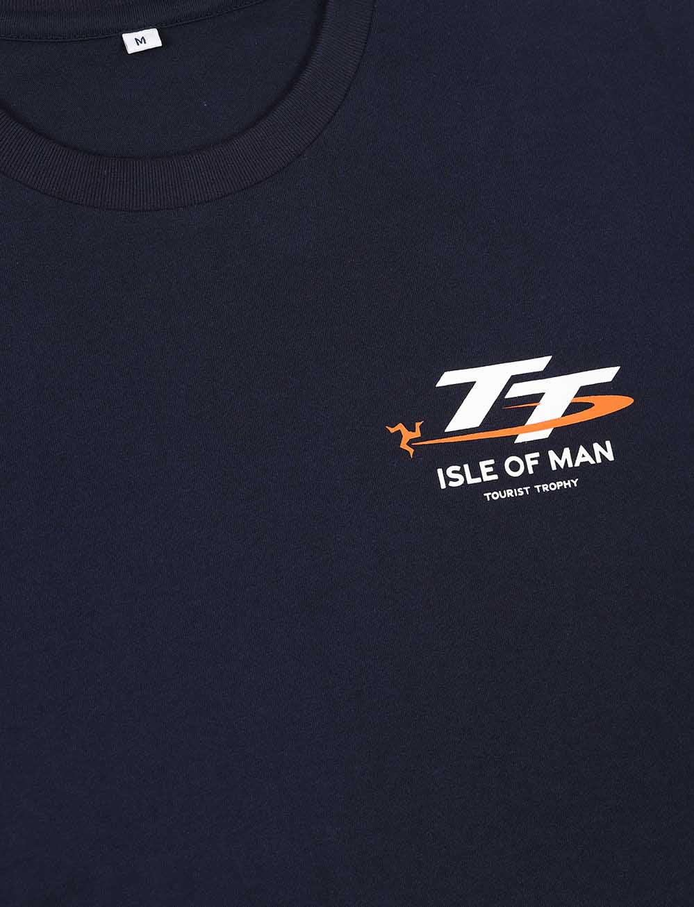 TT Races 37 ¾  Back T-Shirt - Navy