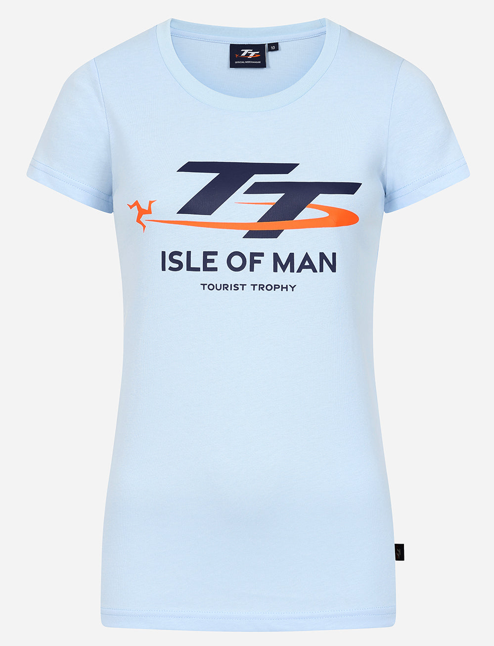 TT Races Signature Women's Logo T-Shirt - Light Blue