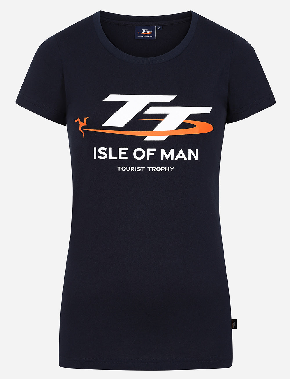 TT Races Signature Women's Logo T-Shirt - Navy - Isle of Man TT Races Official Merchandise