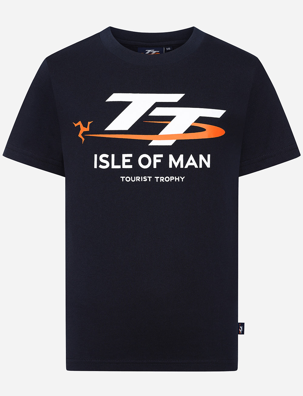 TT Races Signature Kids Logo T-Shirt - Navy