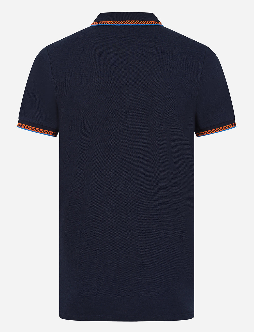 TT Races Signature Checked Polo - Navy