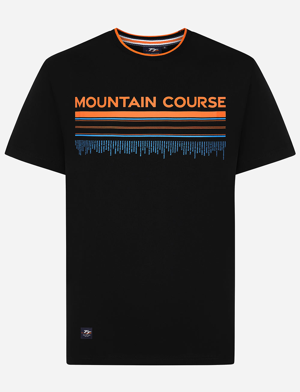 TT Races Mountain Course Wordmark T-Shirt - Black