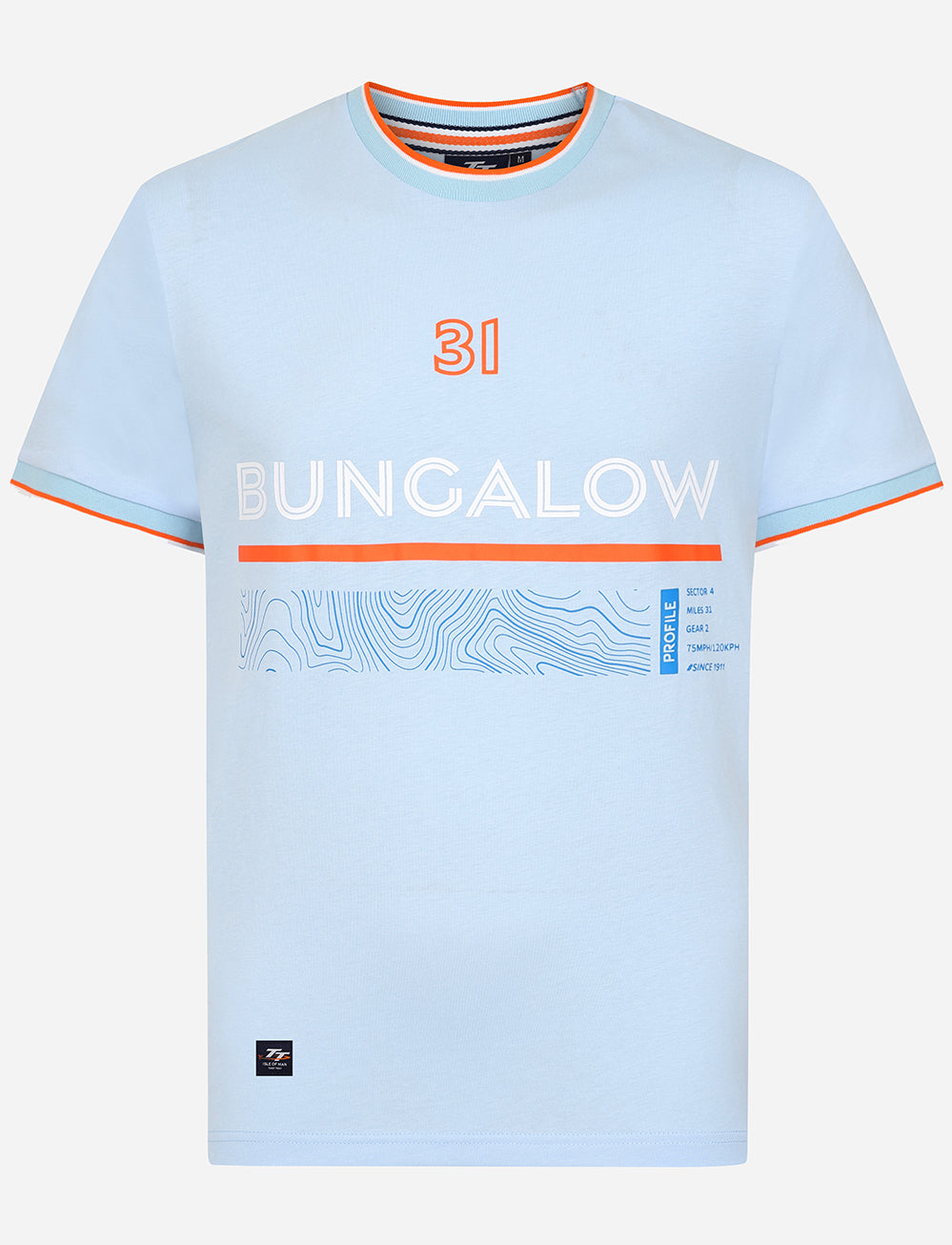 TT Bungalow T-Shirt - Light Blue