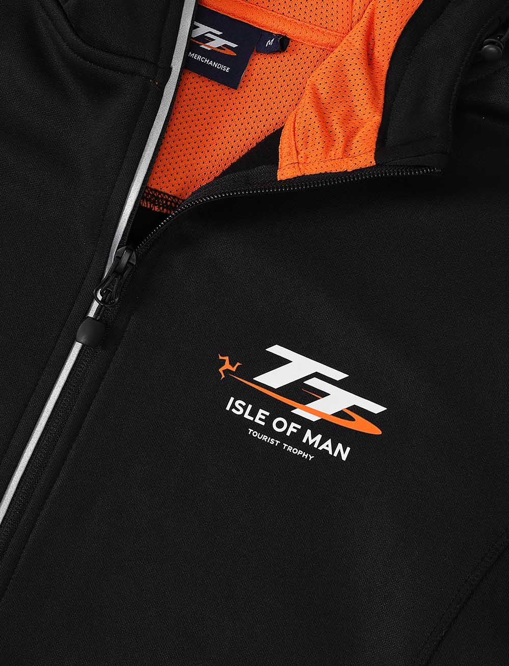 TT Races Signature Full Zip Mid Layer - Black - Isle of Man TT Races Official Merchandise