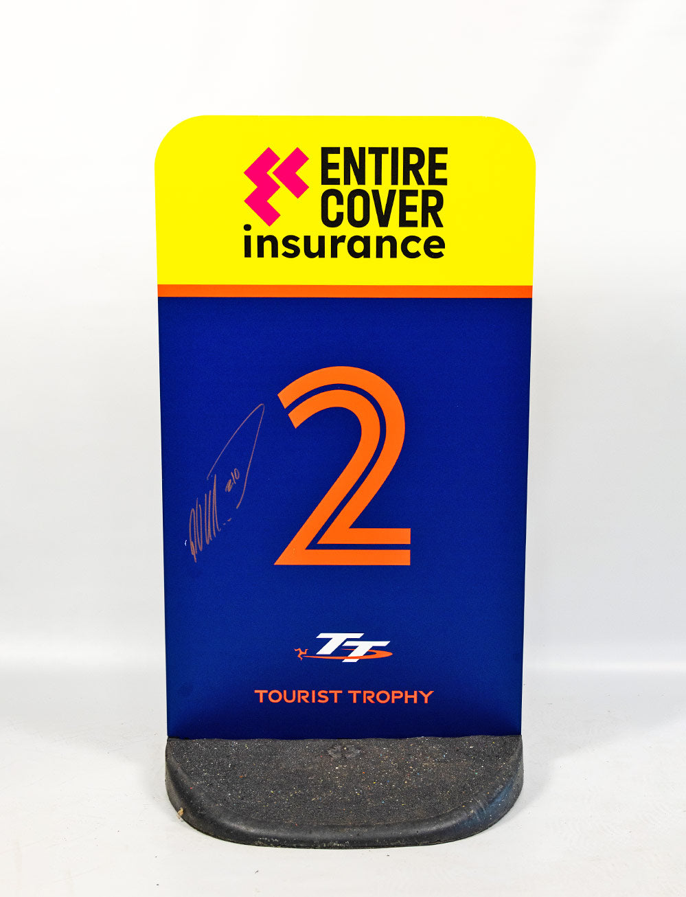 Entire Cover insurance Supertwin Race 2 - Winners Enclosure Boards (set of three)