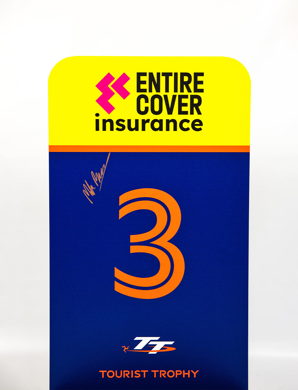 Entire Cover insurance Supertwin Race 2 - Winners Enclosure Boards (set of three)