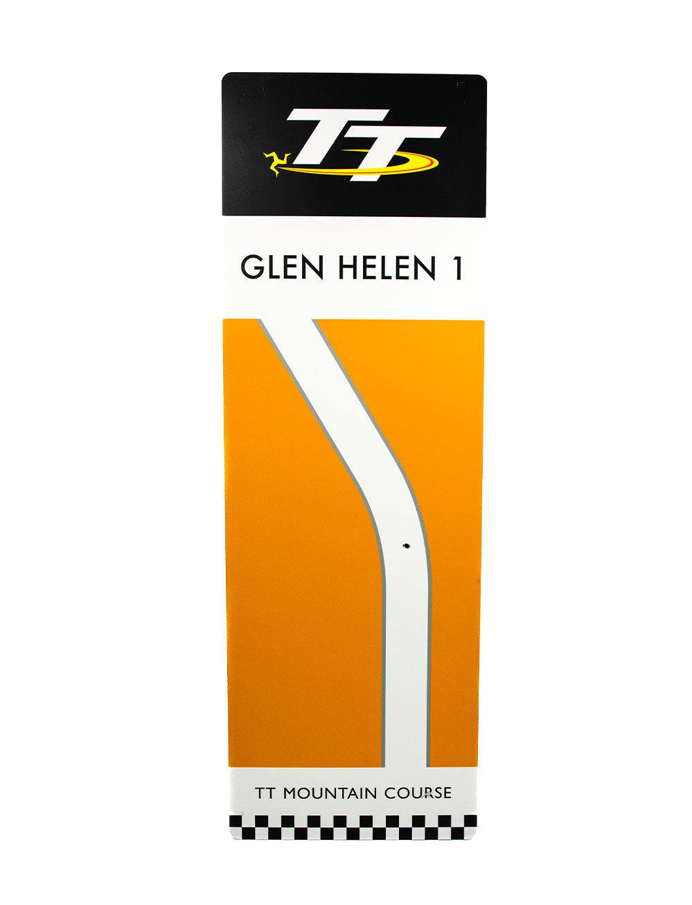 Glen Helen 1 - Directional Board - Isle of Man TT Races Official Merchandise